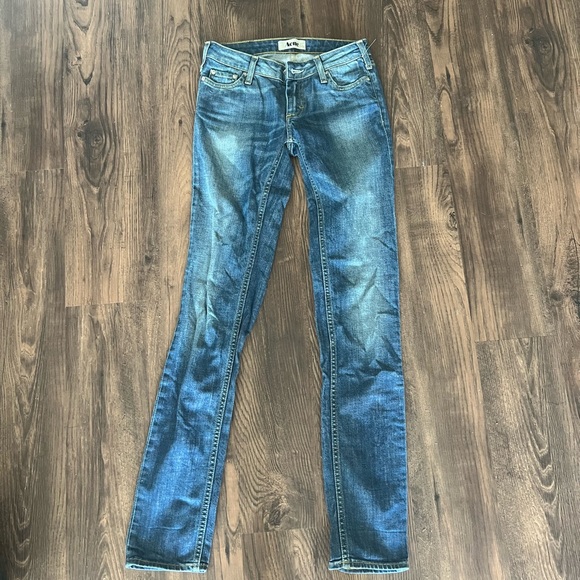 Acne Studios Denim - Acne dark wash low rise skinny jeans